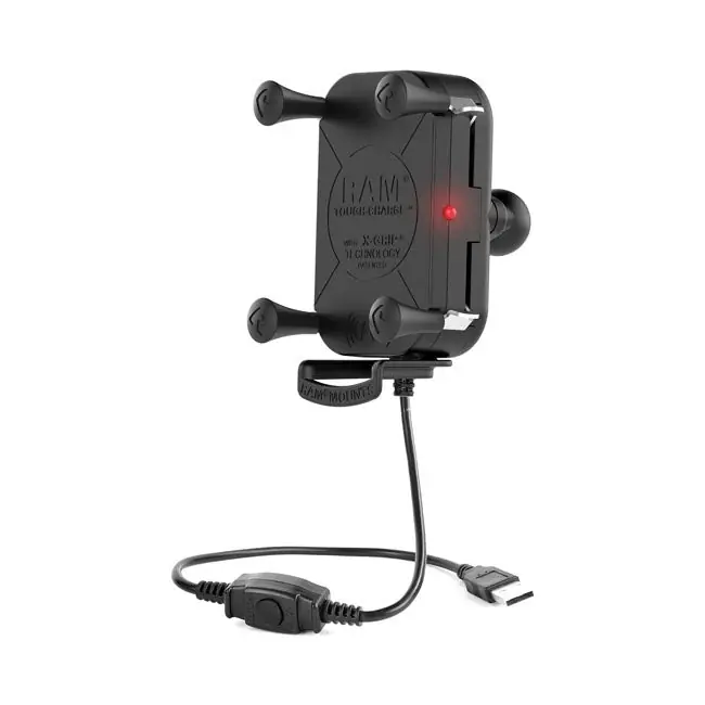 Pikatoimitus Ram Mounts Tough-Charge X-Grip® langattoman latauksen pidike