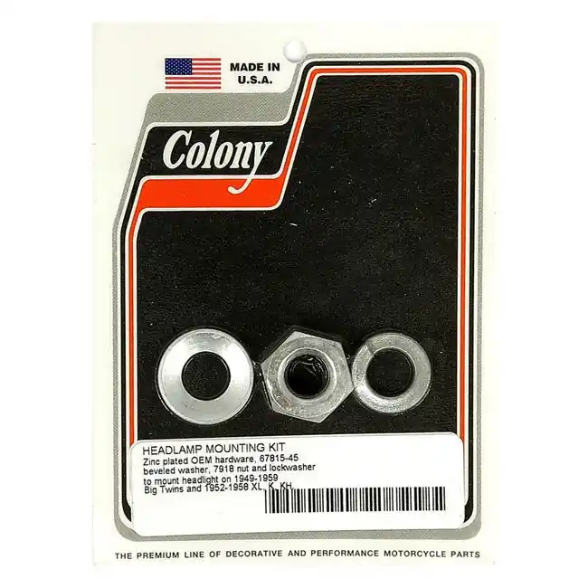 Colony ajovalojen kiinnityssarja Big Twin 49-59; K, KH, XL 52-58 K, KH, XL 52-58 Uusi Malli