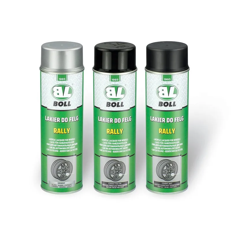 Alennettu Hinta BOLL • 001013 Spraymaali Rally hopea 500ml