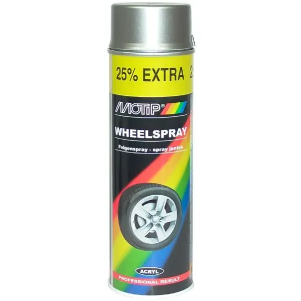 MOTIP • 004007 Vannemaali hopea, kiiltävä 500ml Pakollinen (Must-Have)