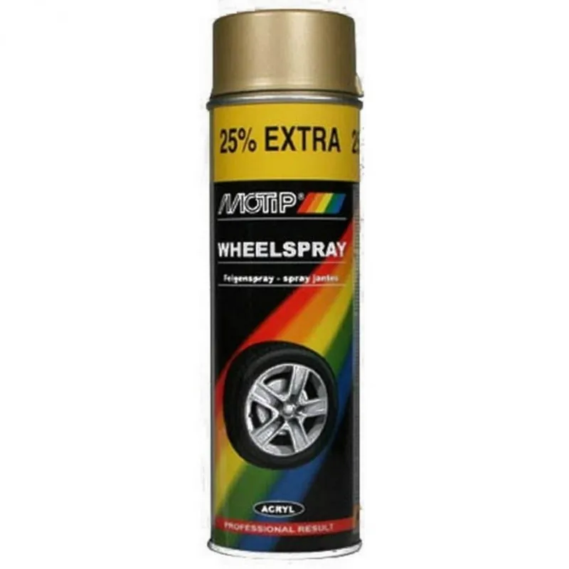 Kausialennus MOTIP • 04008 Vannemaali spray kulta 500ml