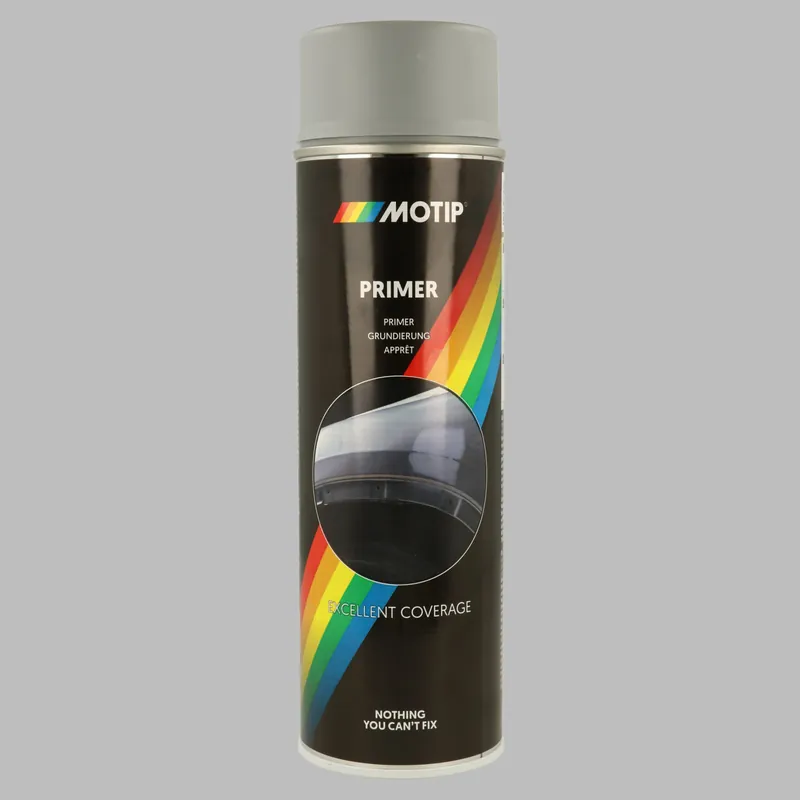 MOTIP • 04054 Pohjamaali harmaa 500ml Kampanjahinta