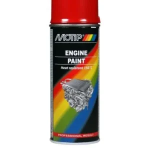 MOTIP • 004091 Moottorilohkomaali punainen 400ml Superhinta