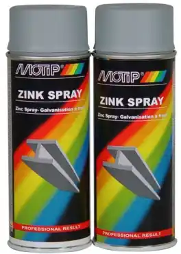 Alennettu Hinta MOTIP • 004061 Spraymaali ALU-ZINK 400ml