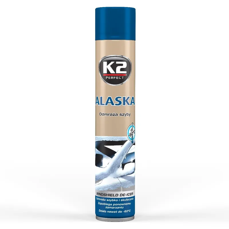 Bestseller K2 • K2K608 Tuulilasin pikajäänpoistoaine ALASKA 750ML