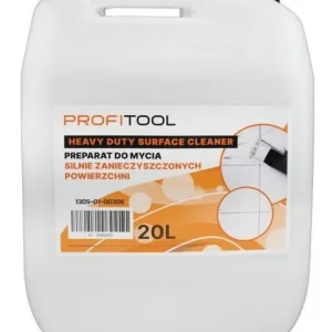 PROFITOOL • 1305010030E Hallin lattiapintojen pesuaine (Puhdistaa kovaa likaa) 20L Halpa