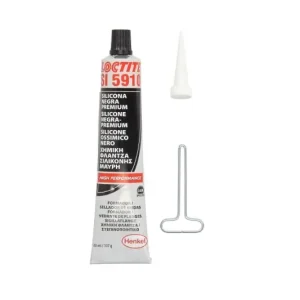 LOCTITE • LOC5910BLACK80ML Silikonitiiviste 80g musta -55/200°C (Alla, Yläpuolella) Suoraan Valmistajalta