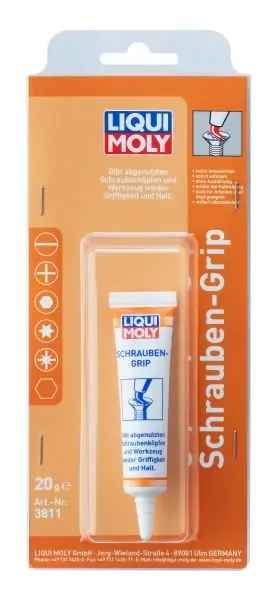 LIQUI MOLY • LIM3811 Ruuvin korjausliima 20g Tehdashinta