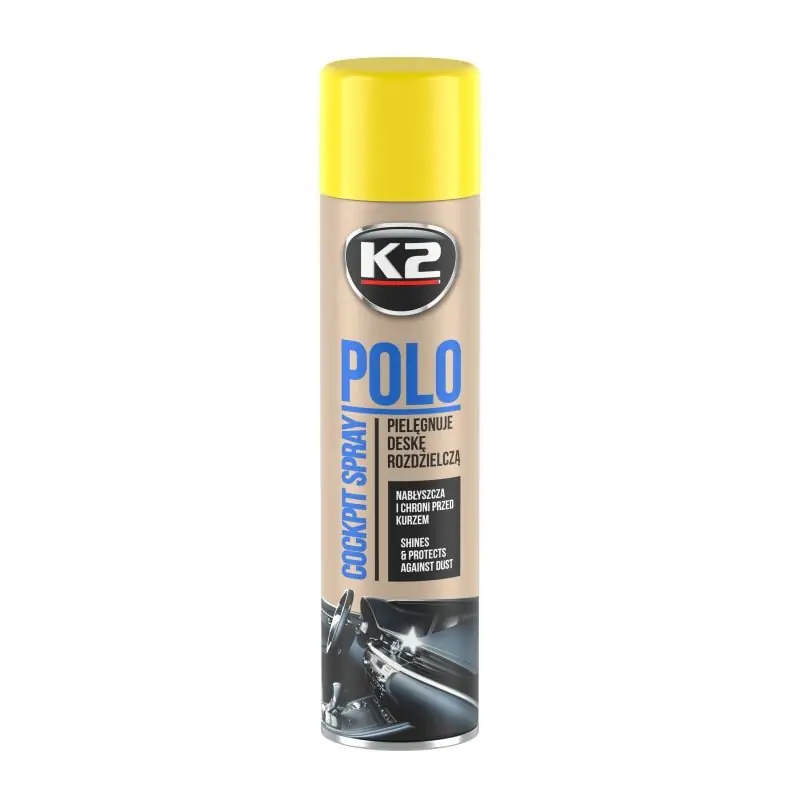Tukkuhinta K2 • K2K406CY Kojelaudan hoito POLO COCKPIT 600 ml Lemon