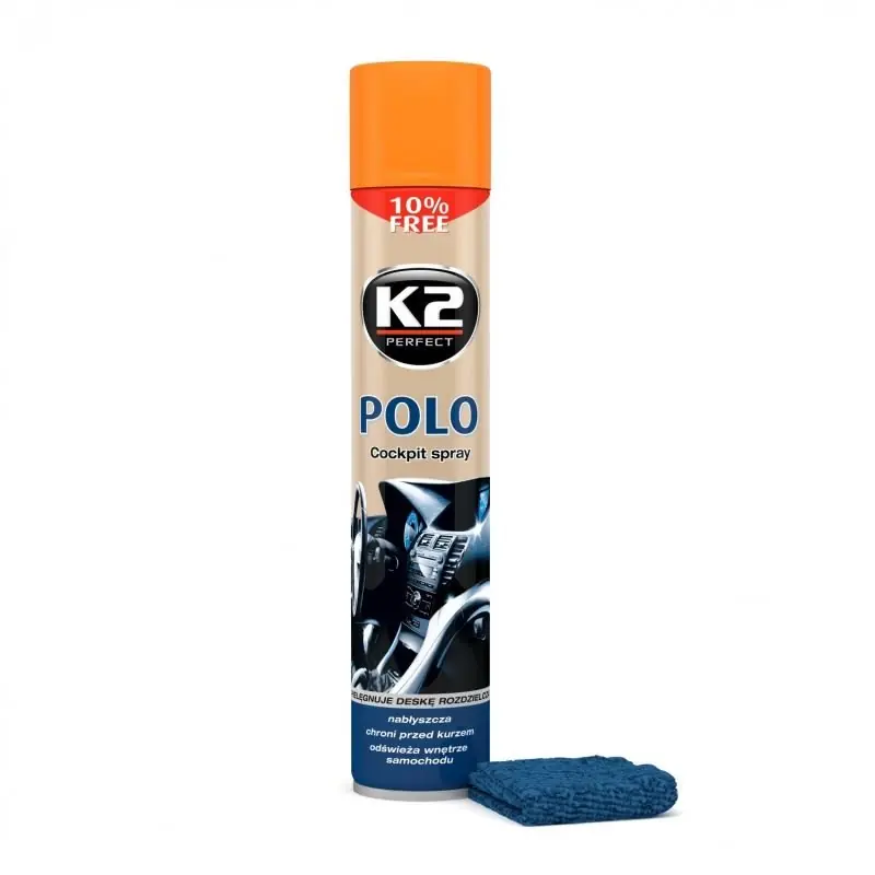 K2 • K2K407BR0K Kojelaudan hoito POLO COCKPIT 750 ml Peach Suosittu