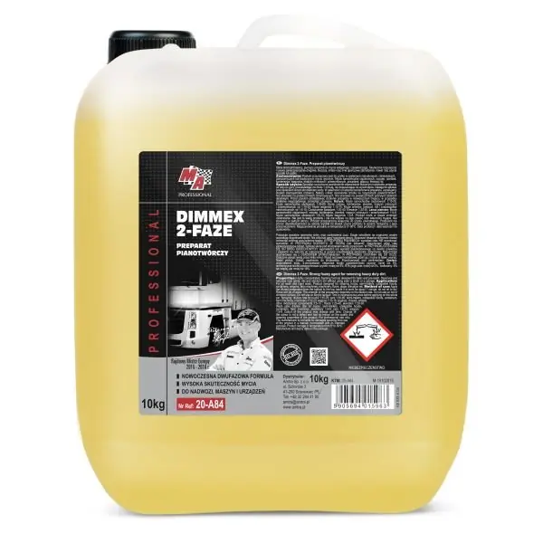 Ilmainen Palautus MA PROFESSIONAL • DIMMEX210KG Liuotinpesuaine 10L