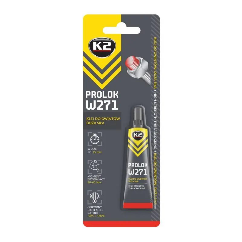 K2 • K2B151 Laakeriliima PROLOK HIGH 6 ML Kausialennus