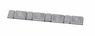 TIP-TOPOL • TPALUFEECO2 Alumiinivanteiden tasapainotuspaino 4X5G ja 4X10G / 6 KG (min tilaus 100kpl) Tukkuhinta