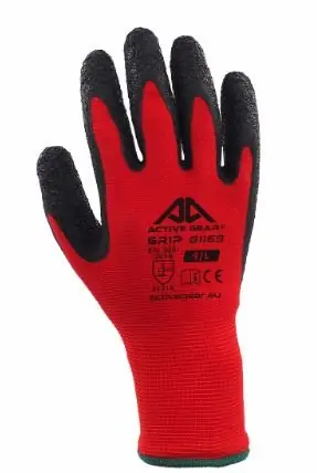 Flash-Tarjous PROFITOOL • 0XREK0207XL Käsineet, ACTIVE GRIP, polyesteri ja lateksi, XL 12 paria