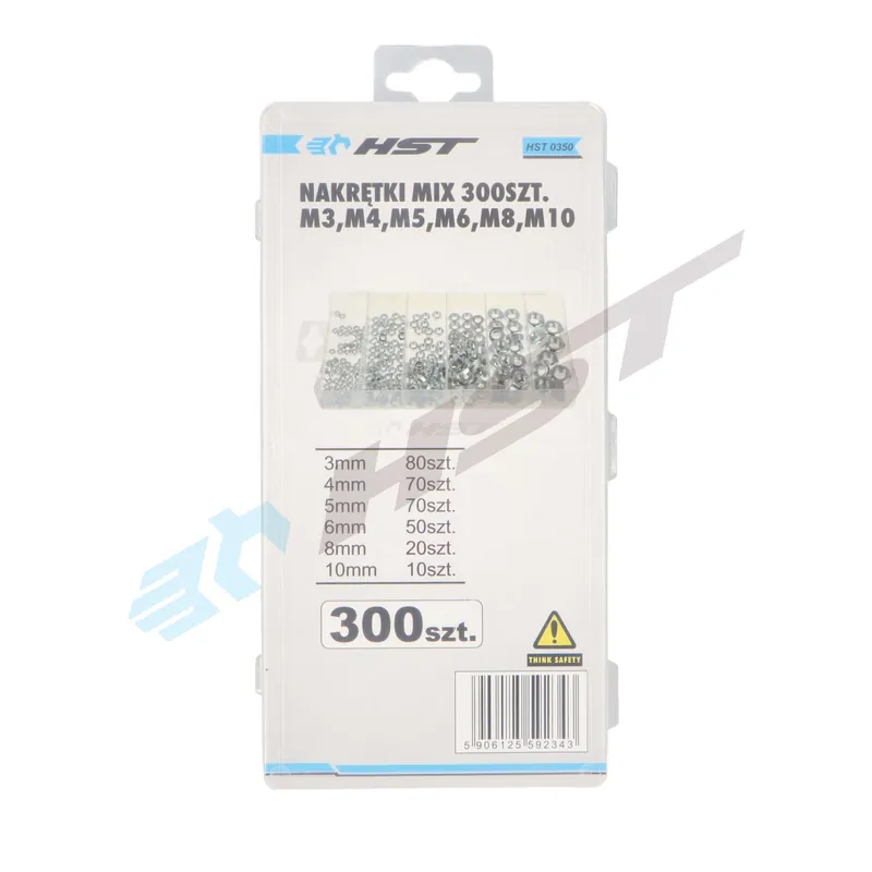 HST • HST0350 Ruuvit M3,M4,M5,M6,M8,M10; 300kpl Halpa
