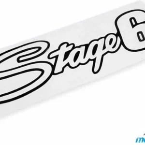 Aito Stage6-tarra, 200x60mm, musta