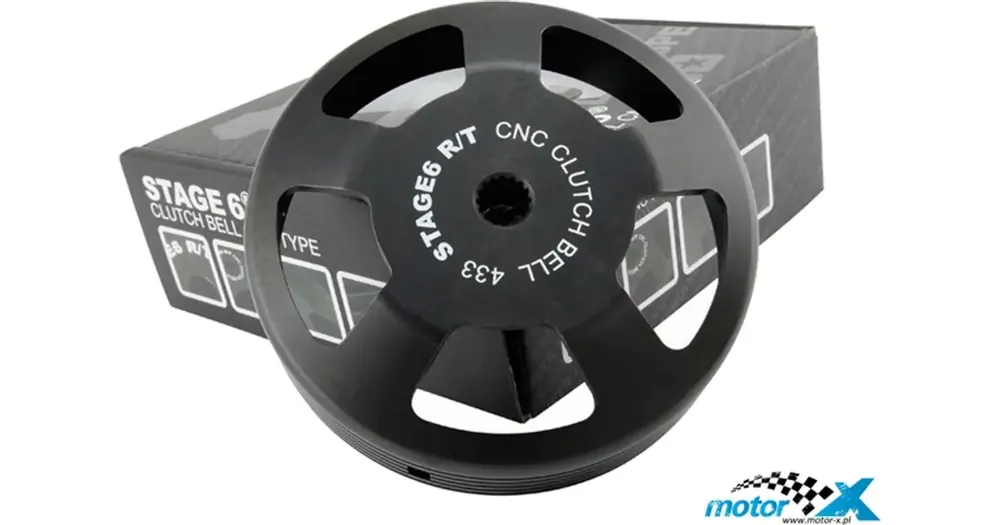 Kytkinkello takana 107mm Stage6 R/T CNC Type 433 Minarelli 2T Päivän Tarjous