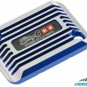 Nopea Toimitus Jarrunestesäiliön kansi SSP Cooling Style, sininen, Nitro / Aerox / Benelli
