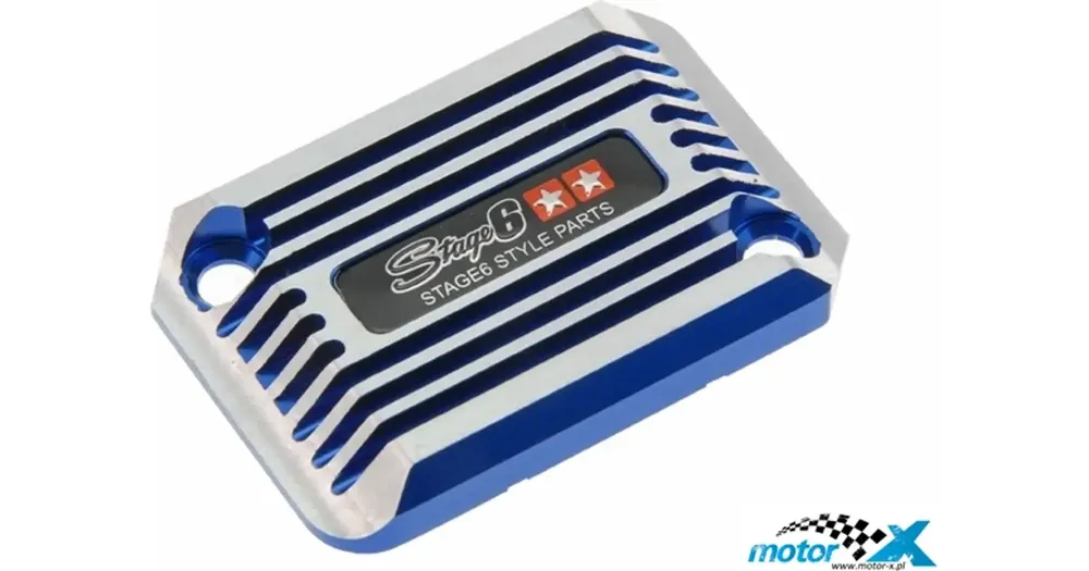 Nopea Toimitus Jarrunestesäiliön kansi SSP Cooling Style, sininen, Nitro / Aerox / Benelli