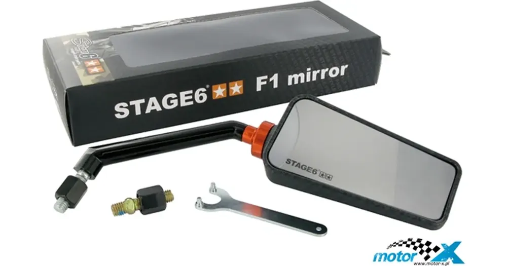 Osta Verkossa Stage6 F1 Style M8 -peili, oikea, carbon matta