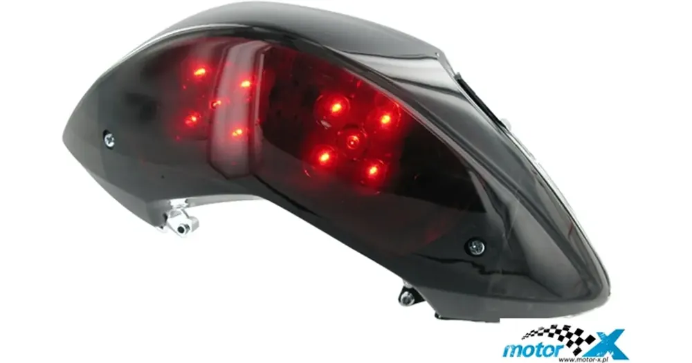 Lampa STR8 LED Black Line vilkuilla, MBK Mach G / Yamaha Jog R, RR (E) Kuuma Tarjous