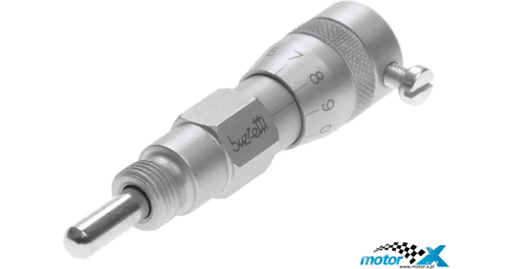Buzzetti 2T mikrometri M14x1.25 (asteikko 0,1 mm) Aito