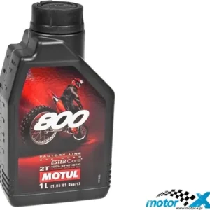 Lähetetään Heti Motul 800 Factory Line Off Road 2T-öljy, vain sekoitukseen, täyssynteettinen, 1 litra