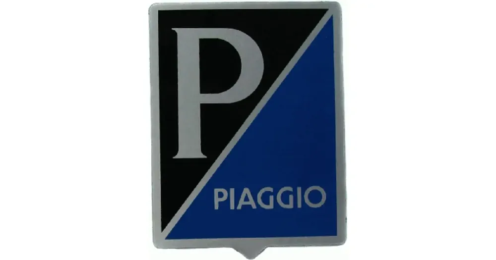 Piaggio-merkki 37x47mm itseliimautuva RMS Alennettu Hinta