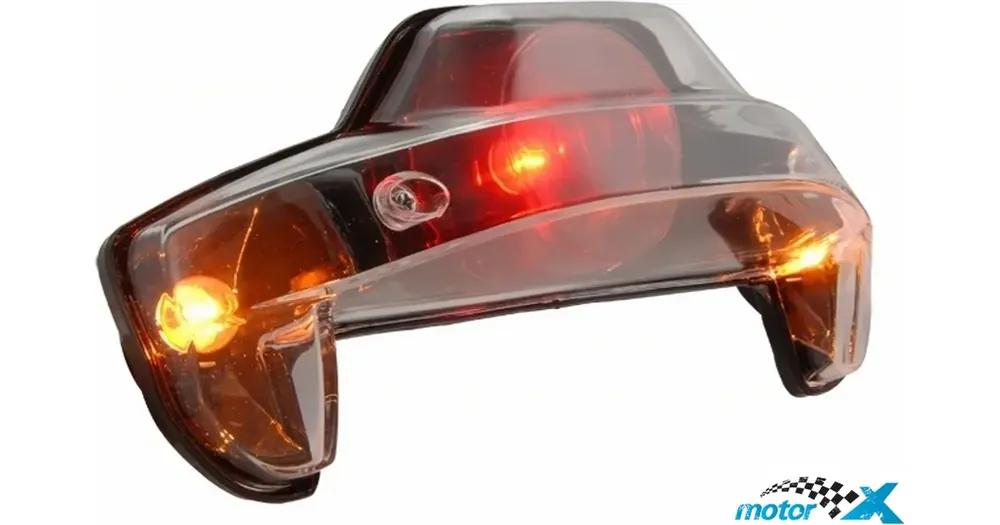 Rajoitettu Tarjous Lampa TNT Black Lexus Style takavalo, MBK Booster Spirit / Yamaha BWS