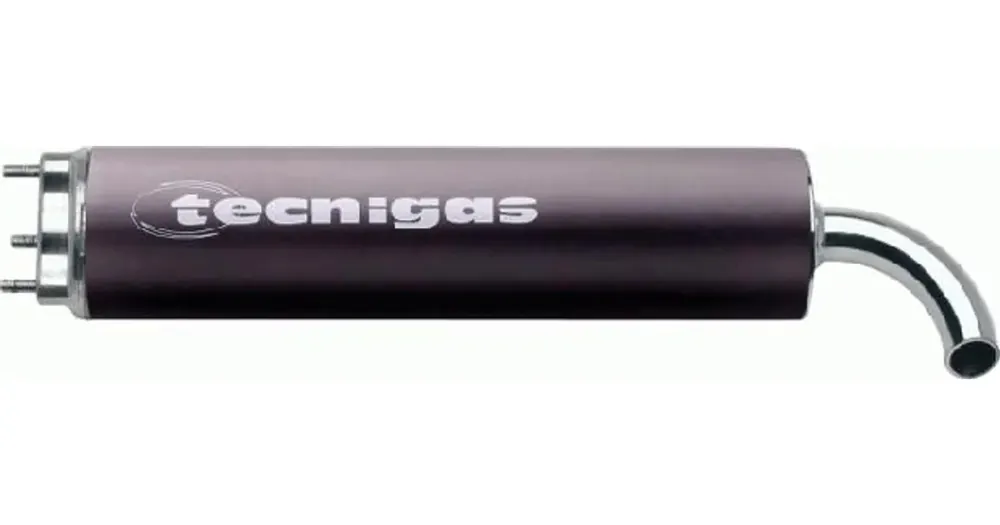 Alkuperäinen Tecnigas Next R / RS -pakoputken pääty, titaani