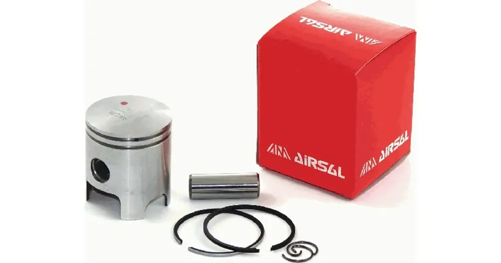 Täydellinen mäntäsarja 40.00/12/21.50 50cc Airsal Nicasil Peugeot Ludix AC vaakasuora Alkuperäinen