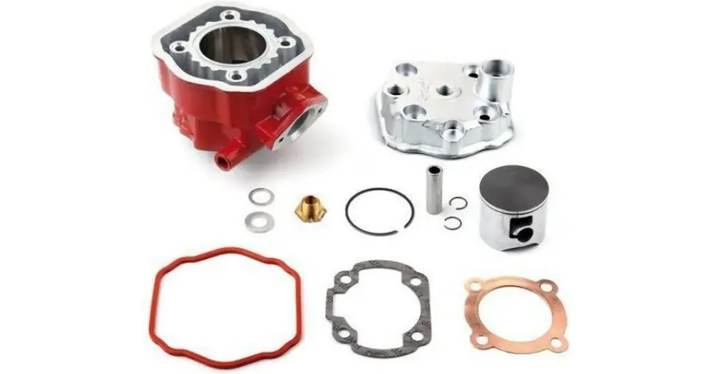 Sertifioitu Sylinterisarja, jossa kansi Airsal Racing Xtrem 50.00mm 88.30cc Derbi GPR / Senda, Gilera GSM