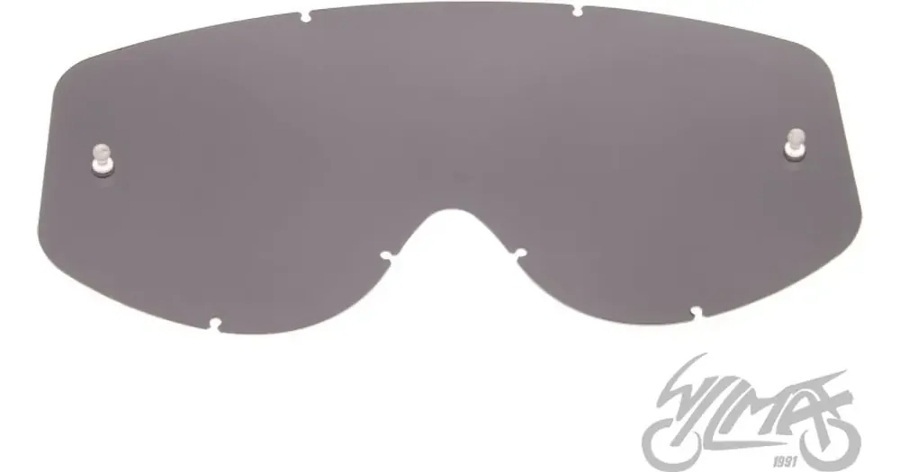 Rajoitettu Tarjous Tear-off-kalvoilla varustettu visiiri enduro-laseihin, harmaa, Datex Hell Raiser / Leoshi