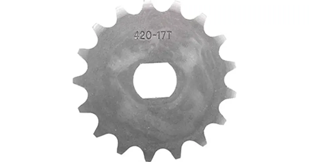 Etuhammasratas 428S 17 hammasta Simson S51 Korkea Laatu