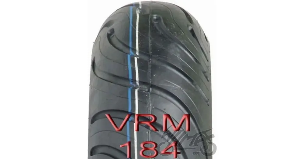 Turvallinen Maksu Skootterin rengas 130/70-12, 61L, TL - sisärenkaaton, Vee Rubber 184