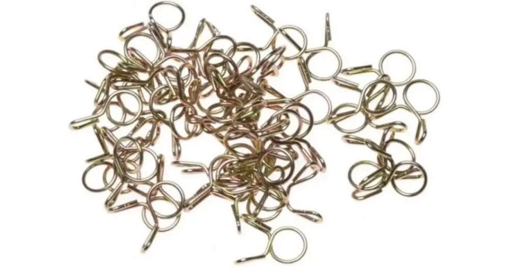 Letkunkiristin öljyletkulle, 5 mm, 50 kpl. Suosittu