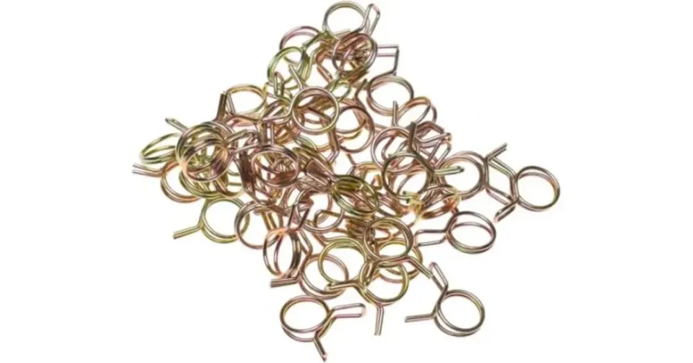 Älä Missaa Polttoaineletkun kiristysside 10x6mm, 50 kpl