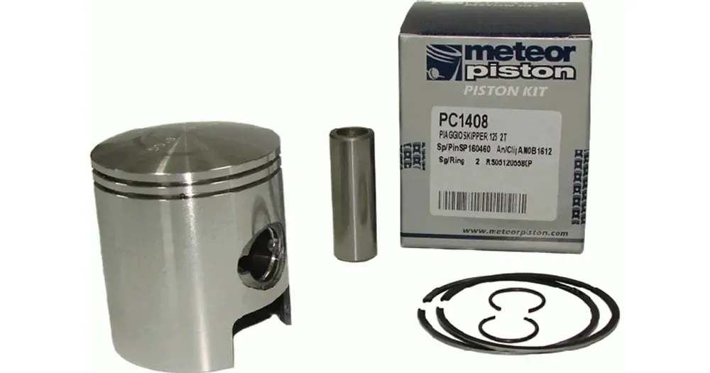 Täydellinen mäntä 56.50/16/30.00 125cc Meteor Piaggio Skiper 125 2T Alennus