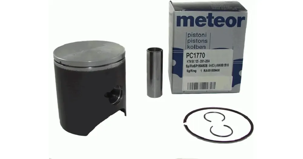 Täydellinen mäntä 53.95/15/29.50 125cc Meteor KTM SX 2001-2006 Valinta B Poisto