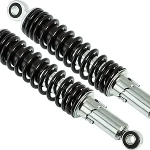 Takaiskunvaimentimet 312mm, holkit 12mm, säädettävät, musta-kromi Romet ZK Poisto