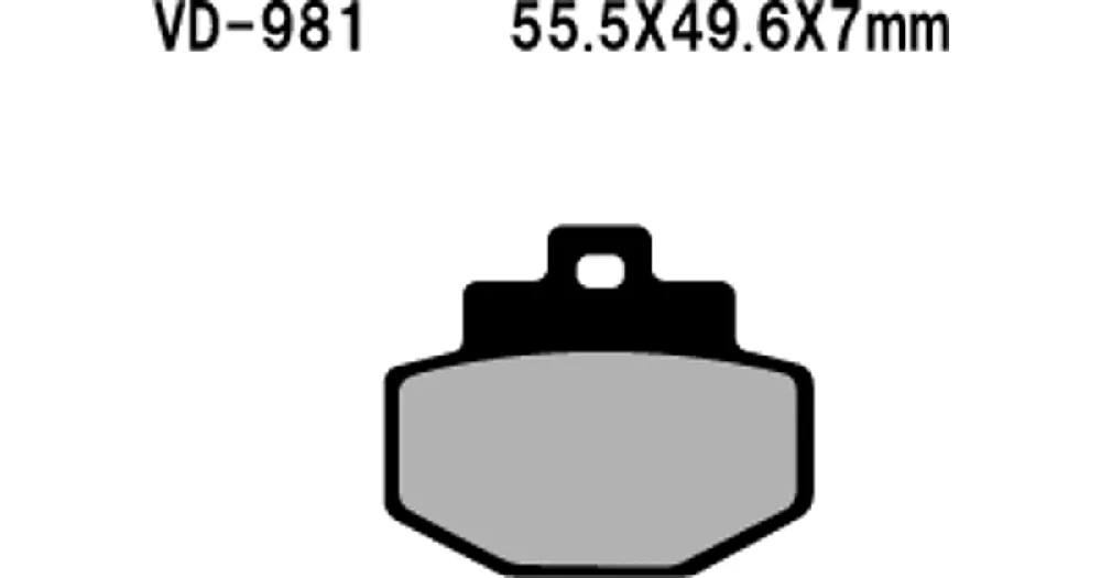 Vesrah Organic VD-981 jarrupalat Löytö
