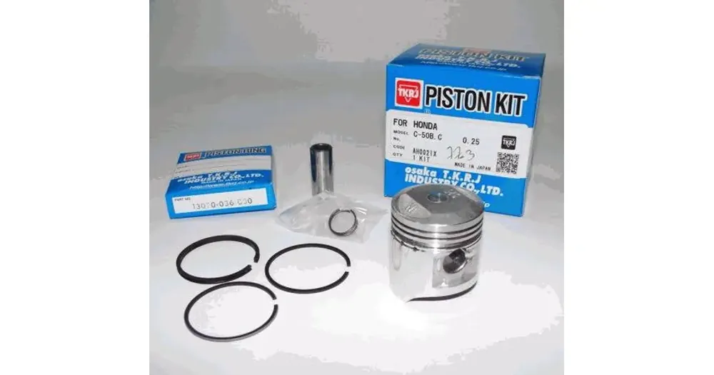 Pakollinen (Must-Have) Täydellinen mäntä 39.75/13/18.00 50cc T.K.R.J. Honda C50, C50C 4T