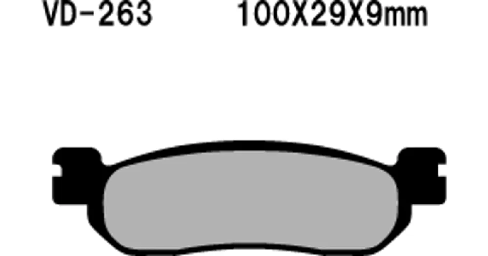 Vesrah Organic VD-263 jarrupalat Kausialennus
