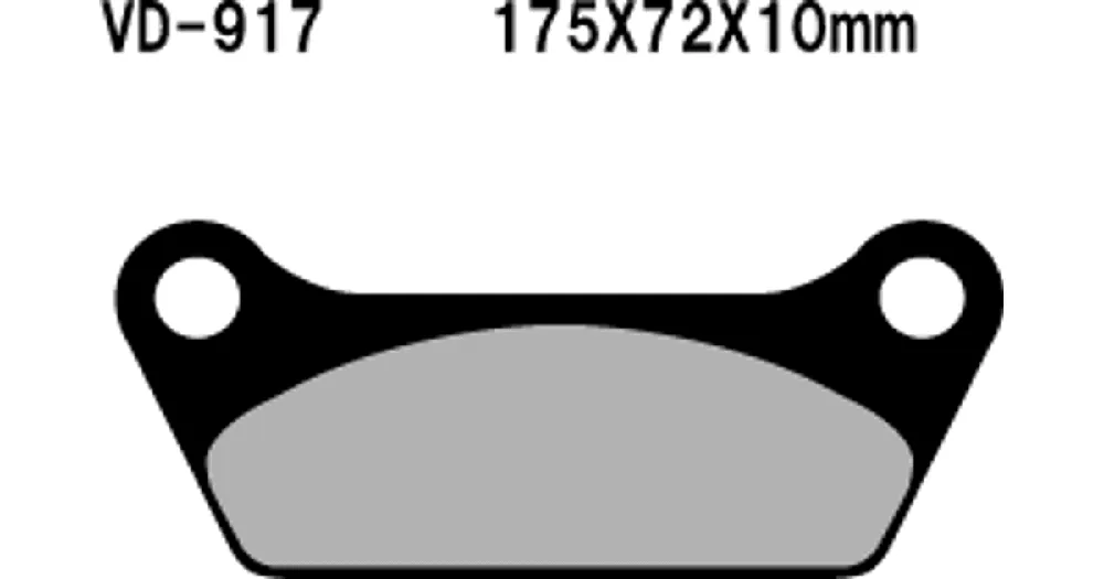 Vesrah Organic VD-917 jarrupalat Alennettu Hinta