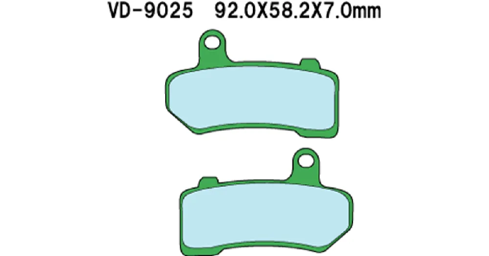 Vesrah Organic VD-9025 -jarrupalat Vain Tänään