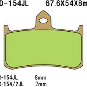 Vesrah Sintered Metal VD-154JL -jarrupalat Tarjous