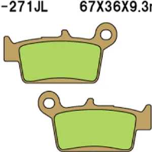 Vesrah Sintered Metal VD-271JL -jarrupalat Suosittu