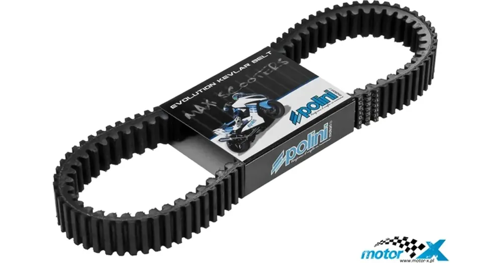 Vain Rajoitetun Ajan Vetonauha 1038x27.5mm Polini Maxi Kevlar, Aprilia / Gilera / Malaguti / Peugeot / Piaggio 400-500