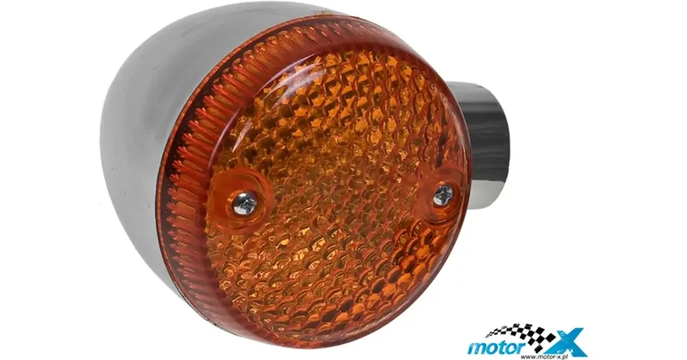 Alennus Vilkku vasen eteen tai vasen taakse, 1 kpl, oranssi, E-hyväksytty, Vicma, Honda VT 600 Shadow 92-99 / VF 750-1100