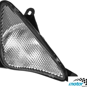Turvallinen Maksu Vilkku oikea etu, valkoinen, Yamaha T-Max 500 01-07 (E)